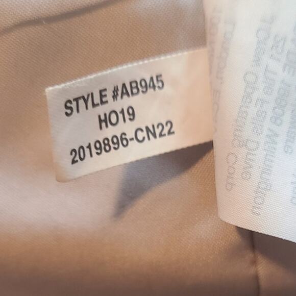 J.Crew Gray Cocoon Winter Wool Blend Zipper Coat Jacket - size 6 - Picture 6 of 7